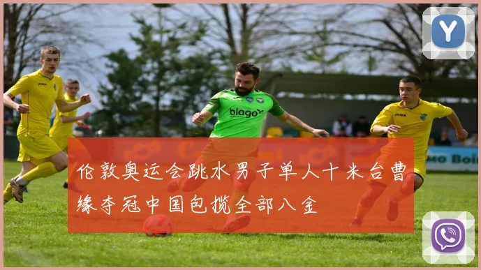 伦敦奥运会跳水男子单人十米台曹缘夺冠中国包揽全部八金